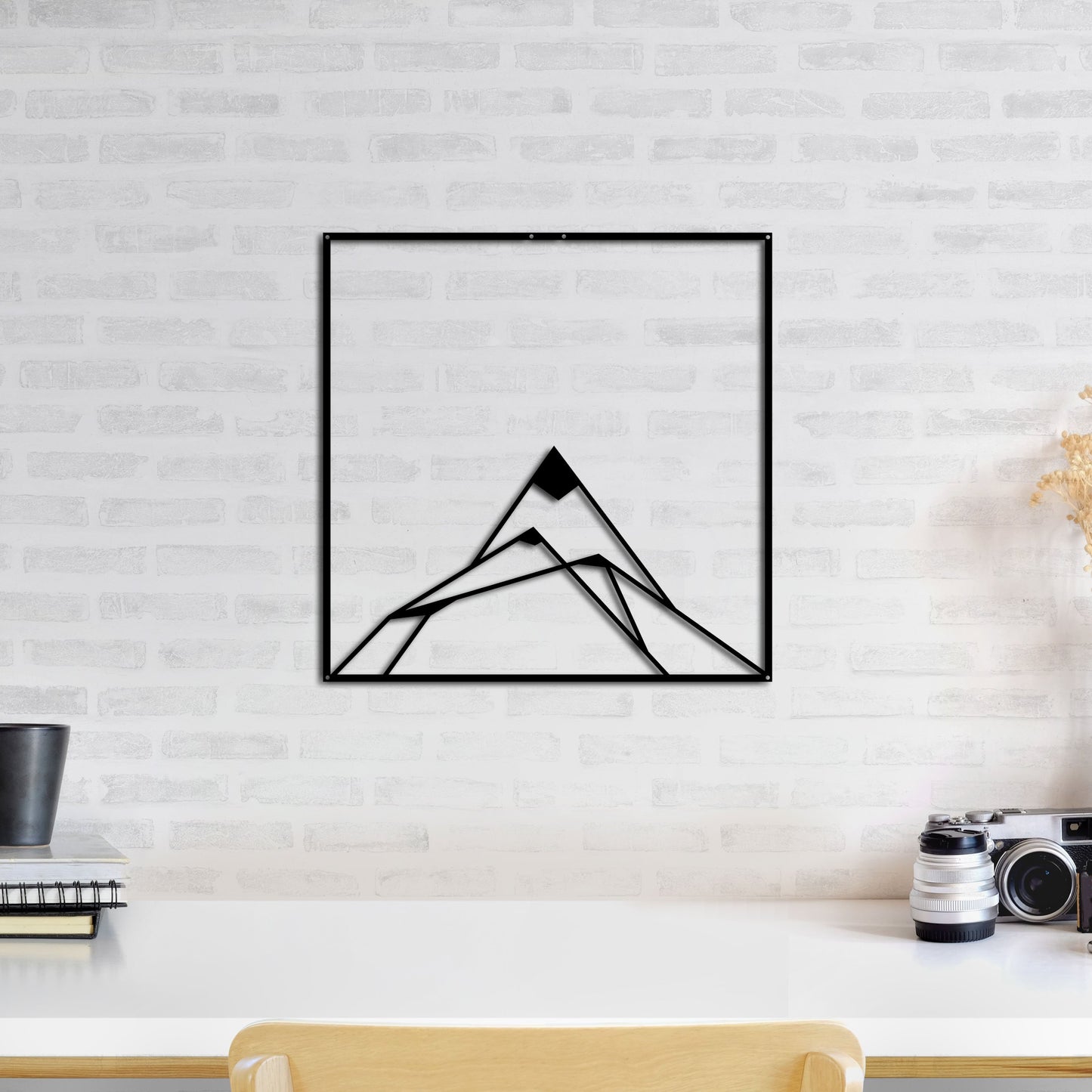 mountain-metal-wall-art