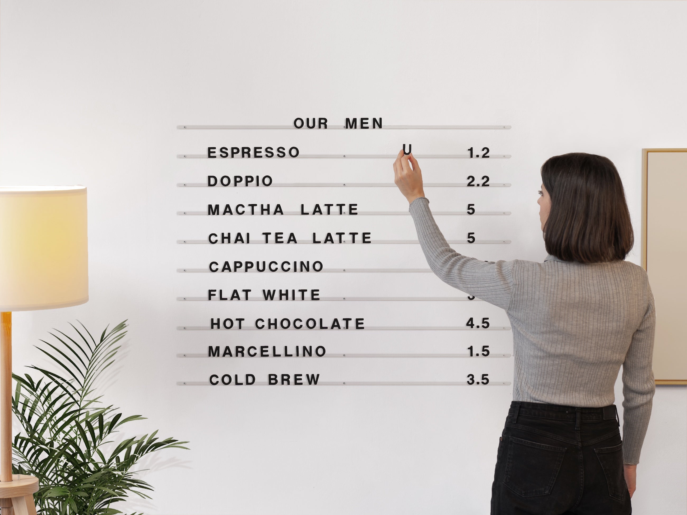 Magnetic Letter Board