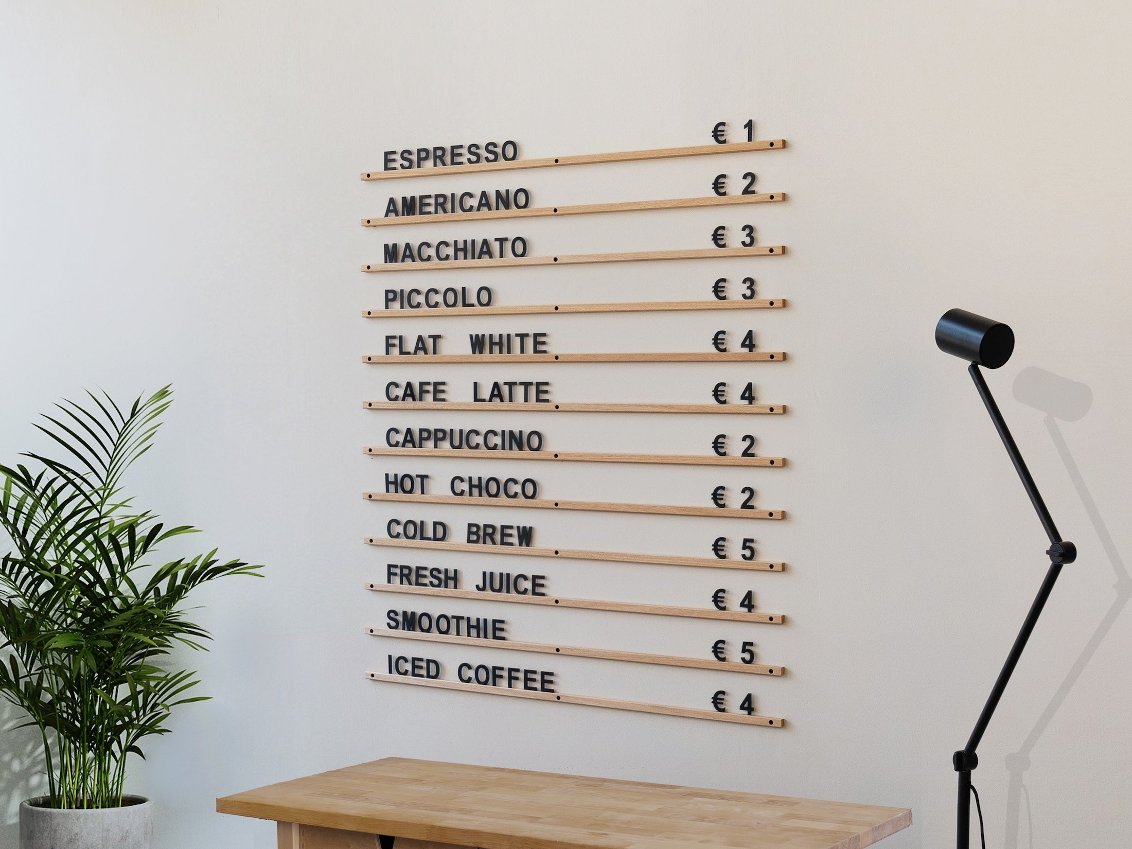 Press Letters Board With Large Letters
