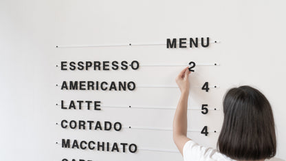 Magnetic Letter Board with Large Letters